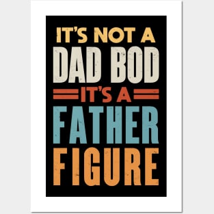 Dad Jokes: It's Not a Father Figure It's a Dad Bod Posters and Art